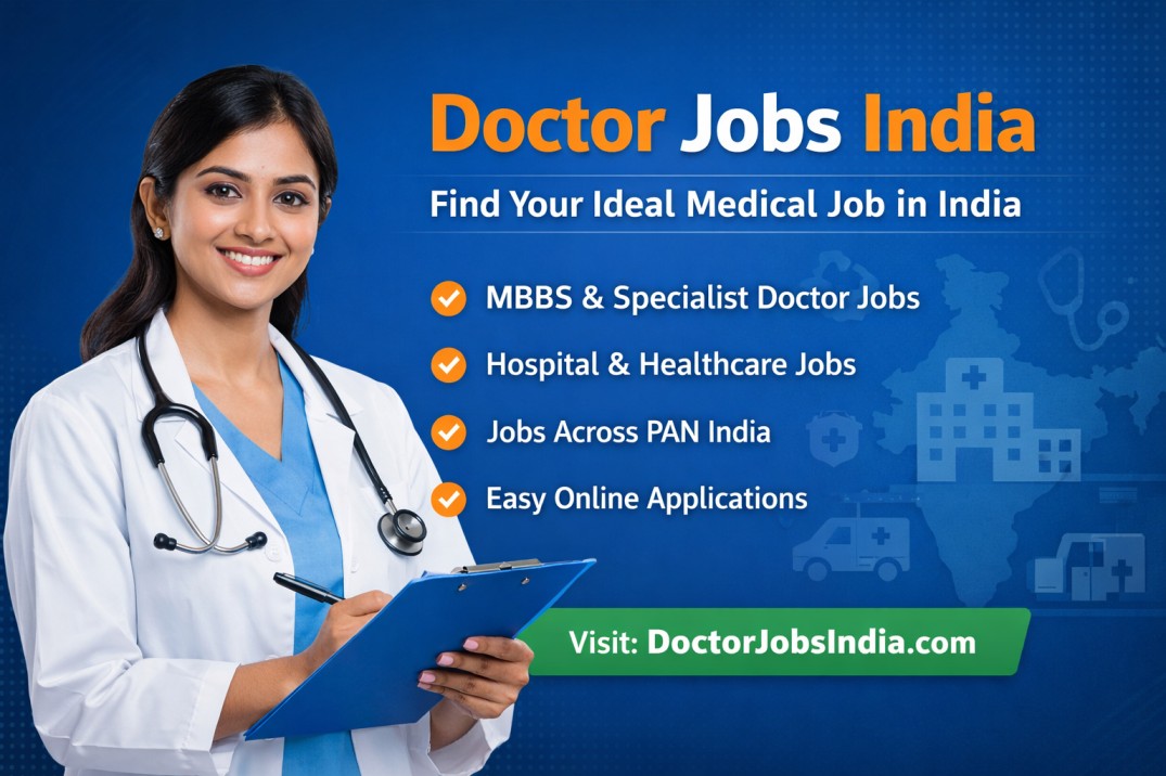 Best Doctor Job Portal in India – Find Latest Medical Jobs Easily